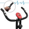 vidaXL Cyclette Magnetica X-Bike con Misurazione del Polso Nero Rosso