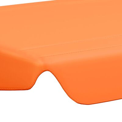 vidaXL Baldacchino per Dondolo Giardino Arancione 150/130x105/70 cm