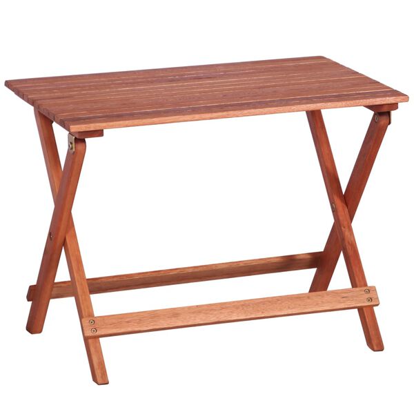 vidaXL Set da Pranzo per Esterni per Bambini 4 pz Legno di Eucalipto