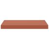 vidaXL Scaffale da parete 2 pcs Rosso 50 x 23 x 4 cm Legno multistrato