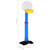 vidaXL Canestro da Basket con Base Regolabile per Bambini 170 cm