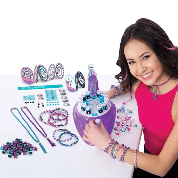 COOL Maker Laboratorio 2 in 1 per Bracciali e Collane Kumi Kreator