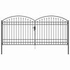 vidaXL Cancello per recinzione ASSEN 401 x 224,5 cm Acciaio Bloccabile