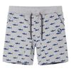 Pantaloncini per Bambini con Coulisse Grigio Chiaro M&eacute;lange 116