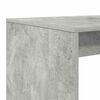 vidaXL Scrivania Grigio cemento 108 x 55 x 103.5 cm Legno multistrato