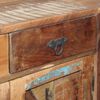 vidaXL Credenza con Ripiani in Legno Massello di Recupero 120x35x200cm