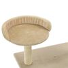 vidaXL Albero per Gatti con Tiragraffi in Sisal 95 cm Beige