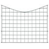 vidaXL Set Recinzione da Giardino ad Arco Invertito 77,5x64 cm Verde