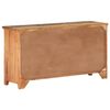 vidaXL Credenza 140x40x75 cm in Legno Massello di Recupero