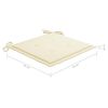 vidaXL Sedie da Giardino con Cuscini 6 pz in Legno Massello di Acacia
