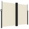 vidaXL Tenda da Sole Laterale Retrattile Crema 180x1000 cm