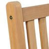 vidaXL Sedie da Giardino 6 pz con Cuscini Crema Massello di Teak