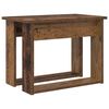 vidaXL Set di Tavolini da Caff&egrave; 2 pcs Legno vecchio Legno multistrato