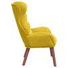 vidaXL poltrona Giallo 69 x 74 x 93 cm Velluto