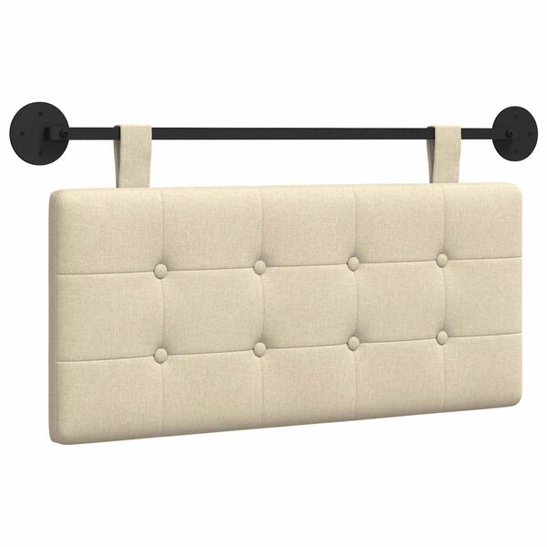 vidaXL Testata appesa Montaggio a parete Tessuto