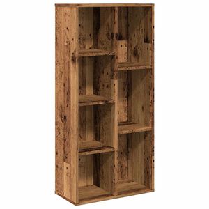 vidaXL Libreria Legno Antico 50x25x104 cm