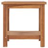 vidaXL Tavolino da Salotto 45x45x45 cm in Legno Massello di Teak