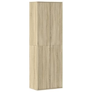 vidaXL Credenza Rovere Sonoma 60x35x180 cm in Legno Multistrato