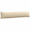 vidaXL Cuscini da Divano 2 pcs Crema 200 x 40 cm Tessuto
