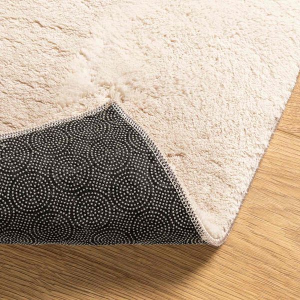 vidaXL Tappeto a pelo medio, morbido e lavabile HUARTE Beige
