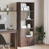 vidaXL Libreria Rovere Marrone 70x36x189 cm in Legno Multistrato