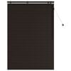 vidaXL Tenda Veneziana Marrone Scuro 110 x 160 cm 35 mm