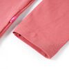 Maglietta da Bambina a Maniche Lunghe Rosa Antico 140