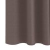 vidaXL Tende Blackout con Anelli 2 pcs Marrone Scuro 225 x 140 cm