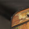 vidaXL Credenza 140x35x70 cm in Legno Massello di Recupero e Metallo