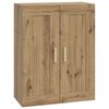 vidaXL Armadietto a muro A parete Rovere artigianale 69,5 x 34 x 90 cm