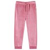 vidaXL Pantaloni Tuta da Bambina Lampone 128