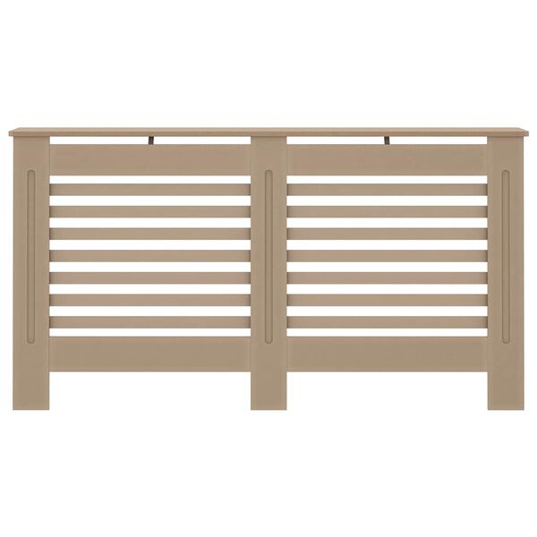 vidaXL Copertura per Radiatore 152x19x81,5 cm in MDF