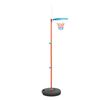 vidaXL Set da Basket Portatile Regolabile 133-160 cm