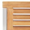 vidaXL Setdapranzodagiardino 5 pcs Teak solido