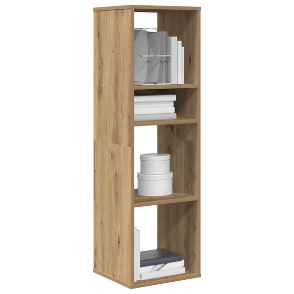 vidaXL Libreria Rovere Artigianale 34x31x112 cm in Legno Multistrato