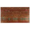 vidaXL Piano Tavolo 120x50x2,5 cm Rettangolare in Massello di Recupero