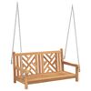 vidaXL Panchina Altalena da Giardino 114 x 60 x 64 cm