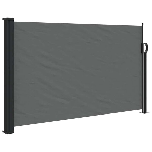 vidaXL Tenda da sole laterale retrattile antracite 120x600 cm