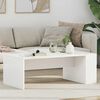 vidaXL Tavolino da salotto Bianco 95 x 50 x 34 cm Legno multistrato