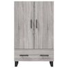 vidaXL Credenza Grigio Sonoma 69,5x31x115 cm in Legno Multistrato
