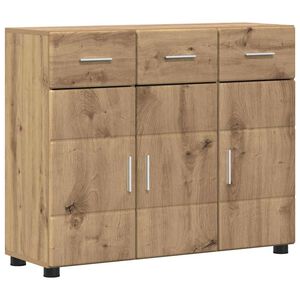 vidaXL Credenza FLORIN 88,5 x 30,5 x 73 cm Rovere artigianale