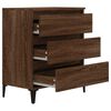 vidaXL Credenza Rovere Marrone 60x35x70 cm in Legno Multistrato