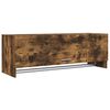 vidaXL Armadio Rovere Fumo 100x32,5x35 cm in Legno Ingegnerizzato