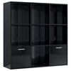 VIDAXL - Libreria / divisorio Grigio Cemento 60x24x186 Cm In Truciolato