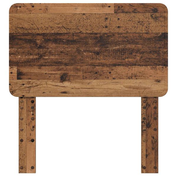 vidaXL Testiera con testiera Legno vecchio 75 cm Legno multistrato