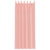 vidaXL Tende in Voile con Passanti 2 pz Rosa 140x260 cm