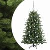 vidaXL Albero di Natale artificiale con palline 120 cm 150 LED