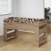vidaXL Tavolo da Foosball Rovere Artigianale 146,5 x 74 x 85 cm