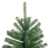 vidaXL Albero di Natale Artificiale Incernierato con Base Verde 210 cm