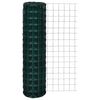 vidaXL Recinzione Europea in Acciaio 25 x 1,5 m Verde